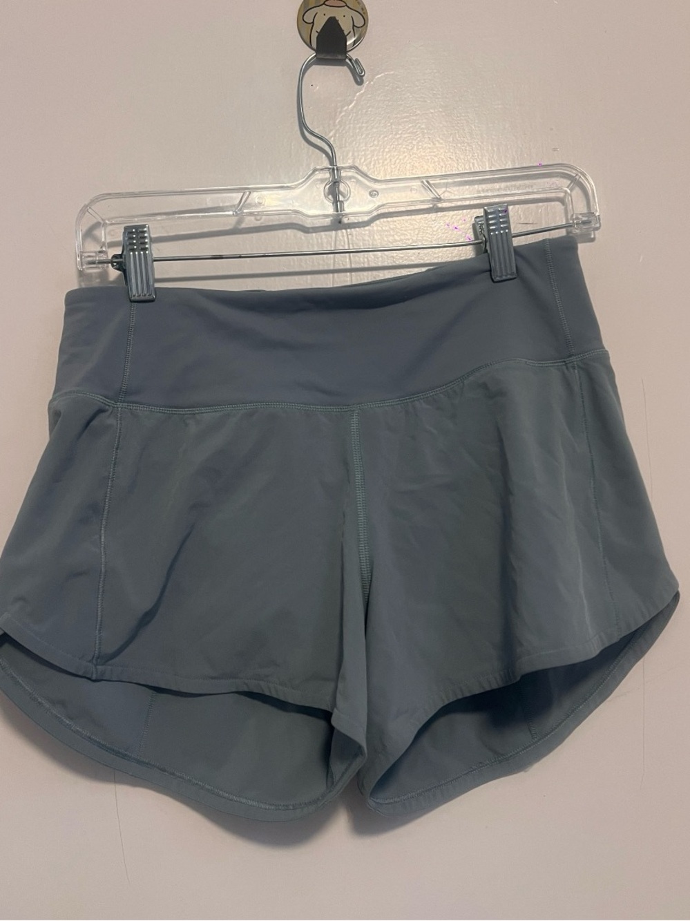 Lululemon Blue Lined Speed Up
Shorts Size 4 Tall